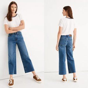 Madewell Blue Flare & Wide Leg Jeans